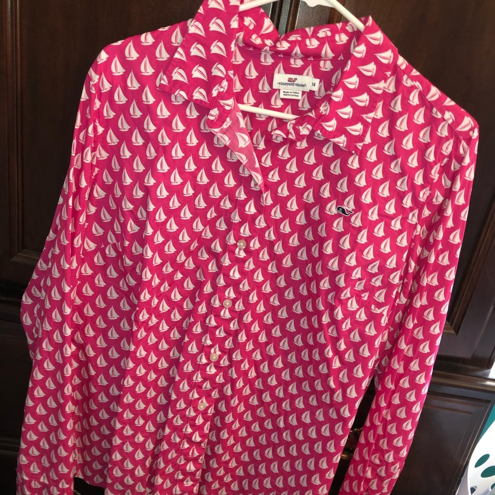 Vineyard vines button up